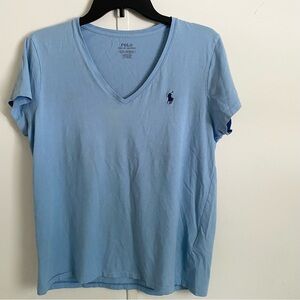 Polo by Ralph Lauren Blue Fitted Short Sleeve T-Shirt
